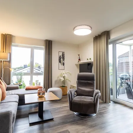 Apartment Neue Liebe Haffkrug 4 - Mit Sauna, Balkon & Strandnaehe